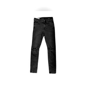 H&M Skinny Coupe Moulante black stretchy high waisted ladies jeans